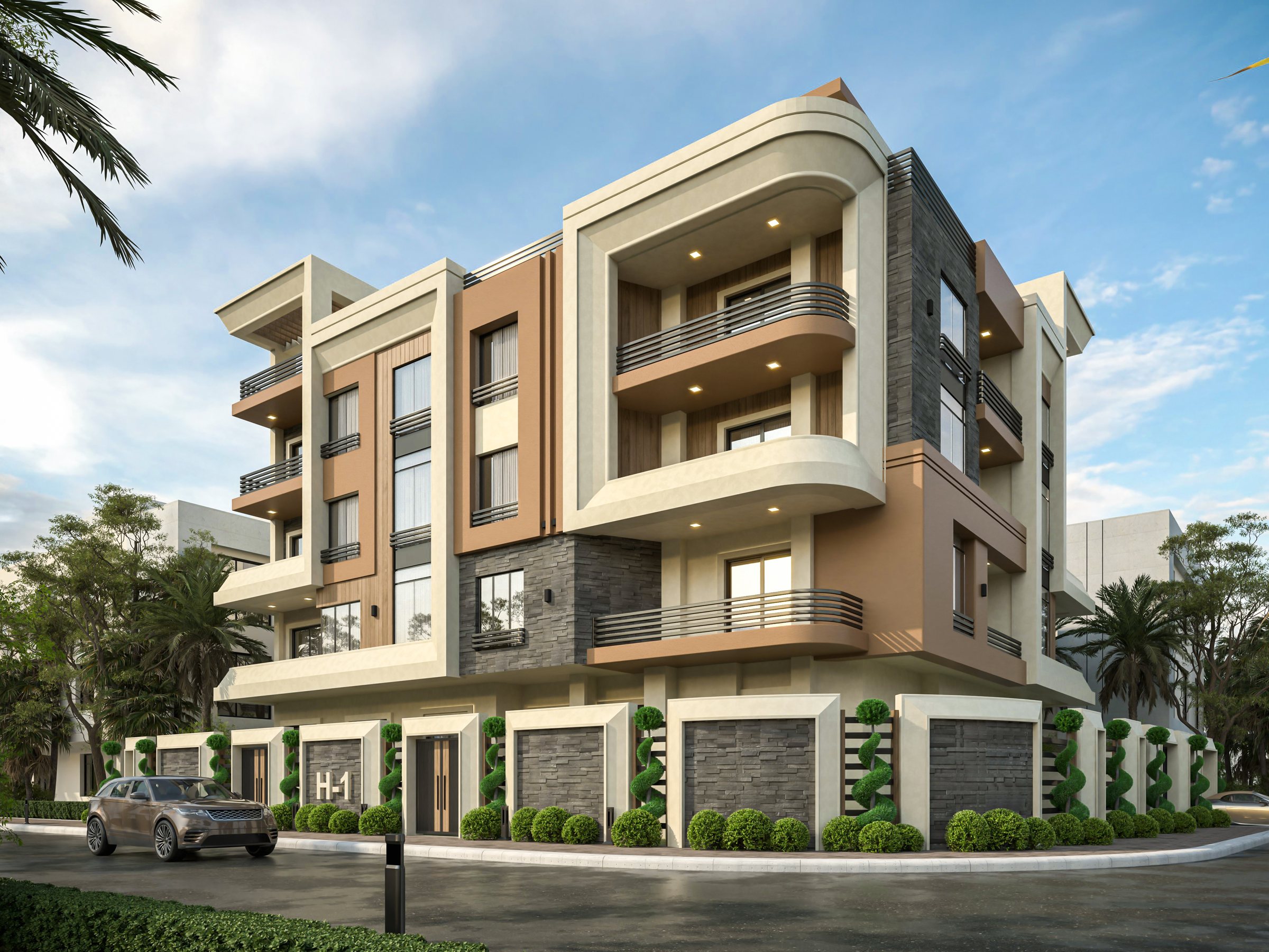 Beit Alsafwa building render